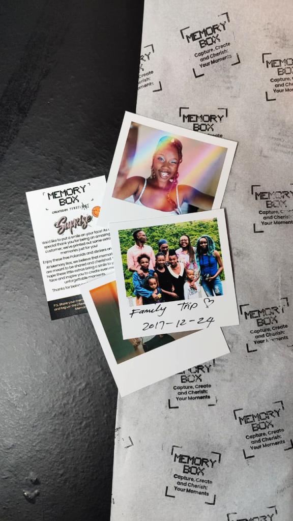 Create unique memories with The Memory Box — South Africa’s best custom memory boxes, Polaroids, and personalized gift ideas.